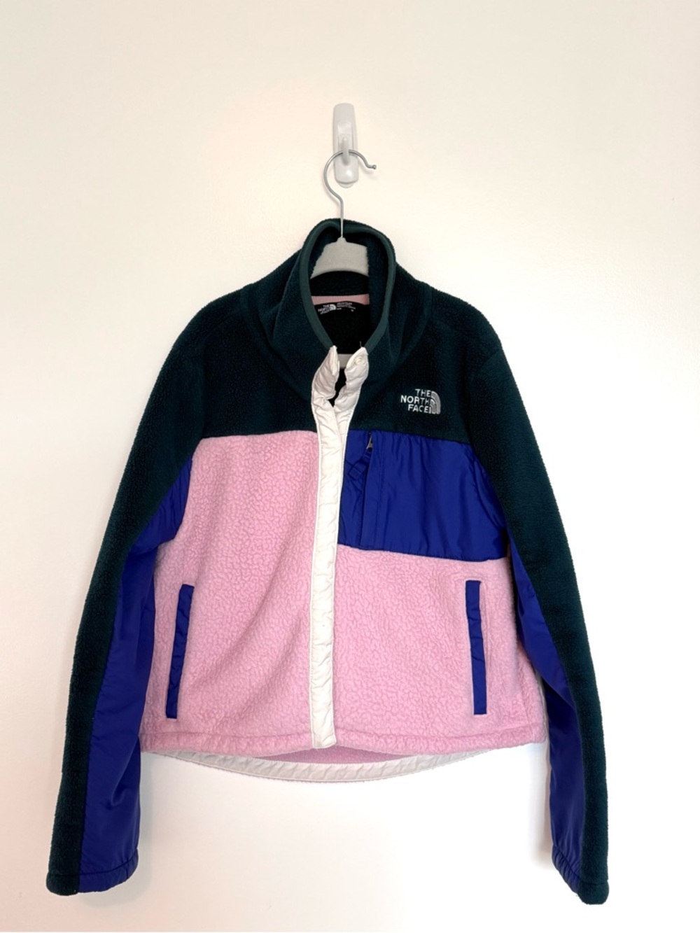 The North Face Mashup Colorblock Fleece Jacket - Size M
